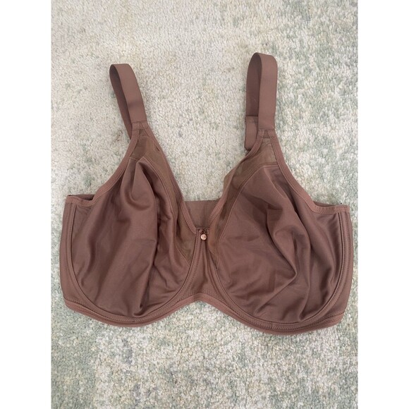 Elomi US 40I Bra Beige Nude Smoothing Smooth Underwire Back Closure - Picture 1 of 4